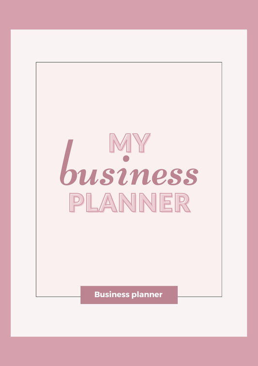 Business planner interior