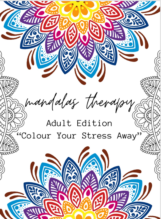 Adult Mandala Coloring Activity Sheets - Printable Stress Relief Templates