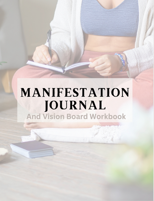 Goal-Setting Worksheets & Vision Board Template - Printable Planning Sheets