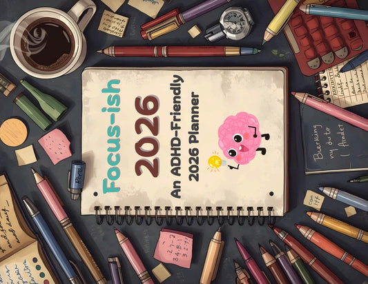 ADHD-Friendly 2026 Planner Cover
