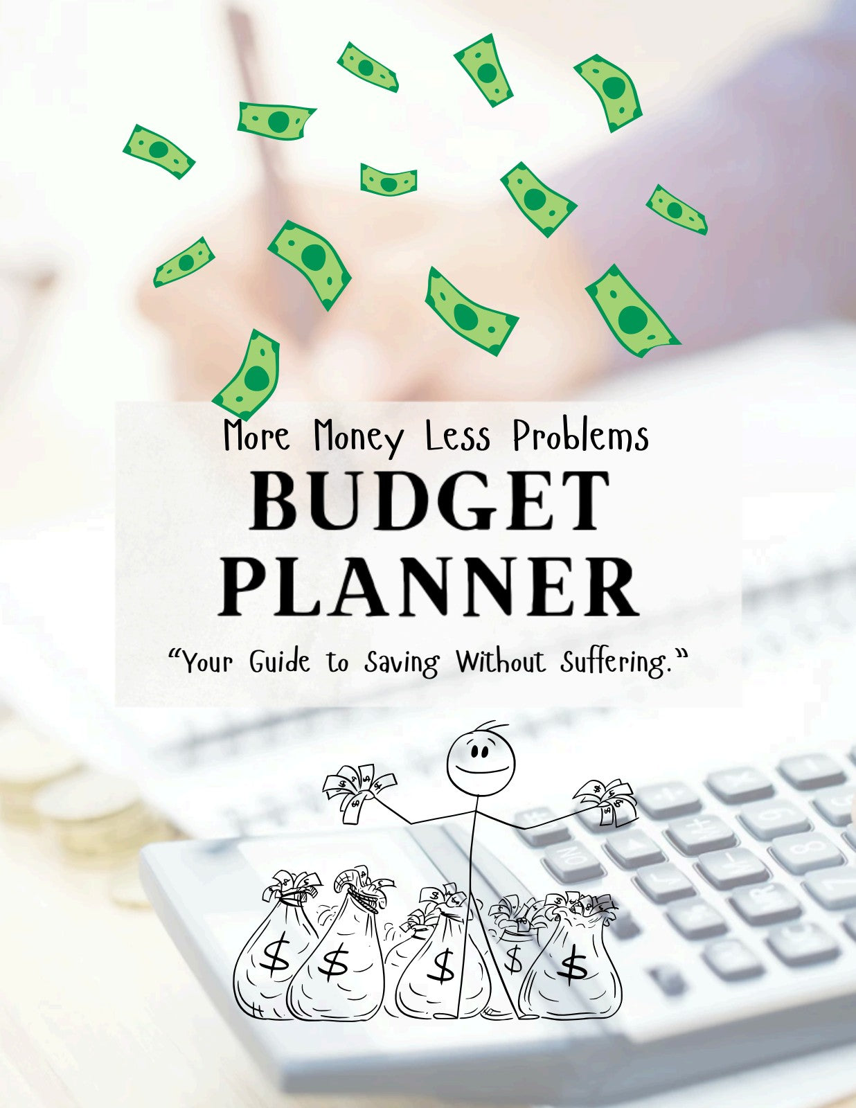 More Money Less Problems Budget Planner Cover