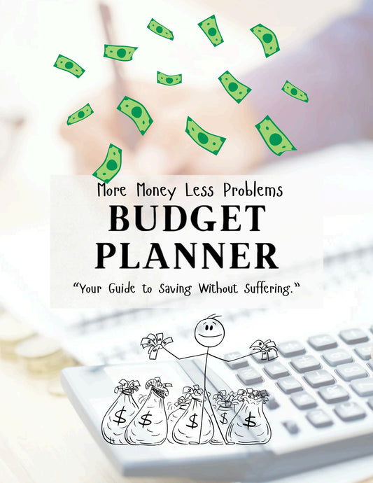 More Money Less Problems Budget Planner Cover
