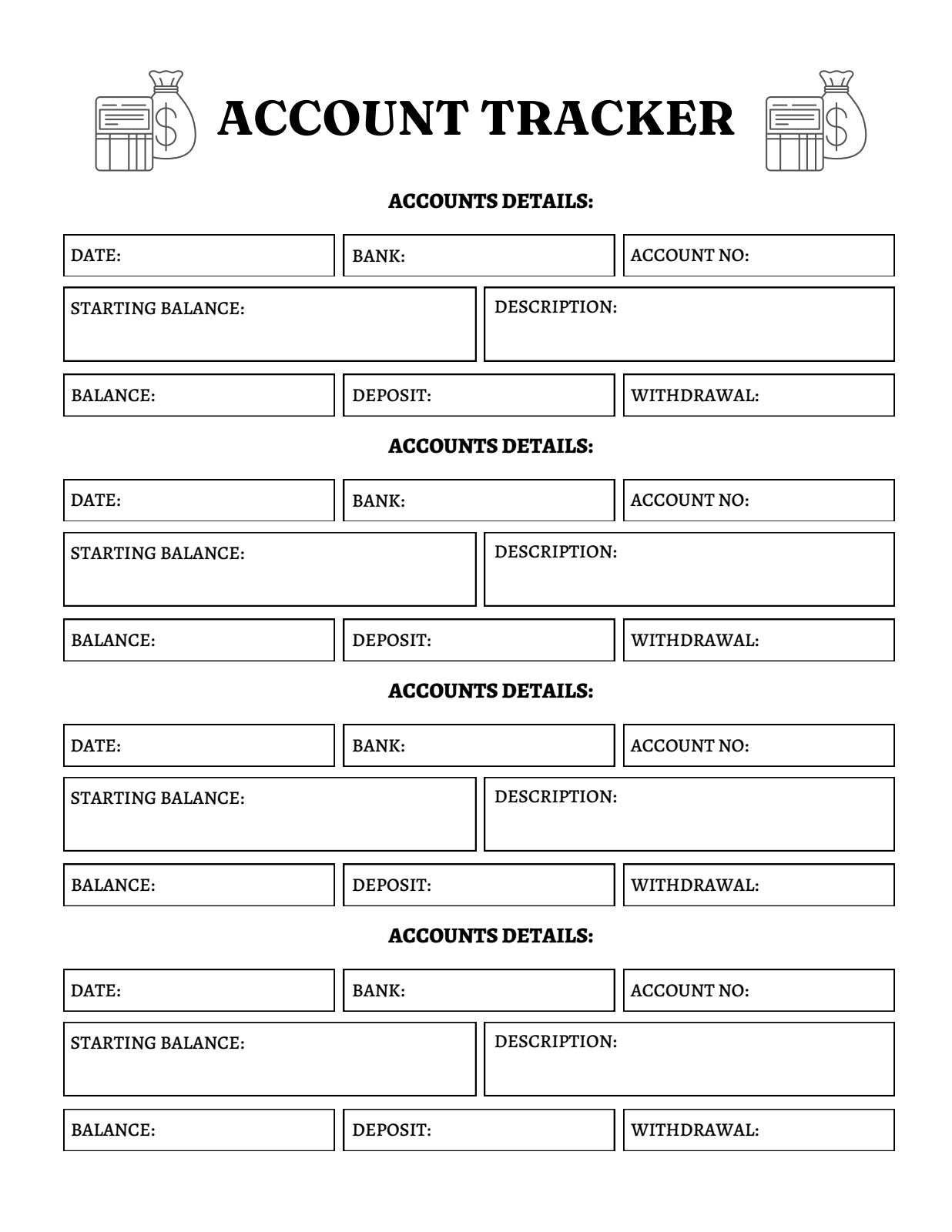 Budget Planner - Account Tracker