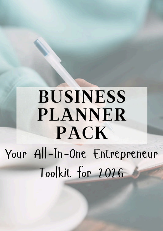 Business Planner Pack Premium Cover
