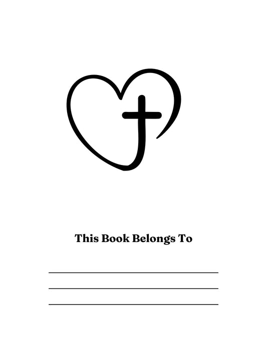 Christian Journal - Book Belongs To Page
