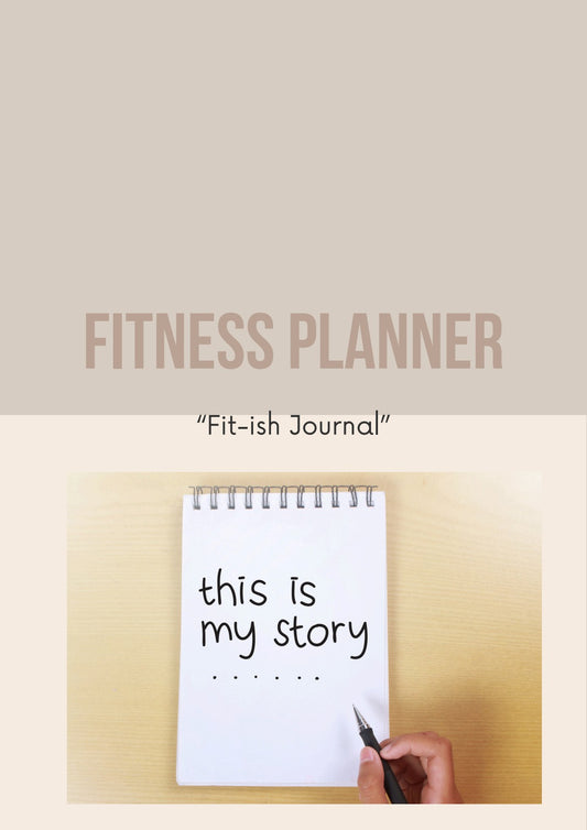 Fitness Planner Fit-ish Journal Cover